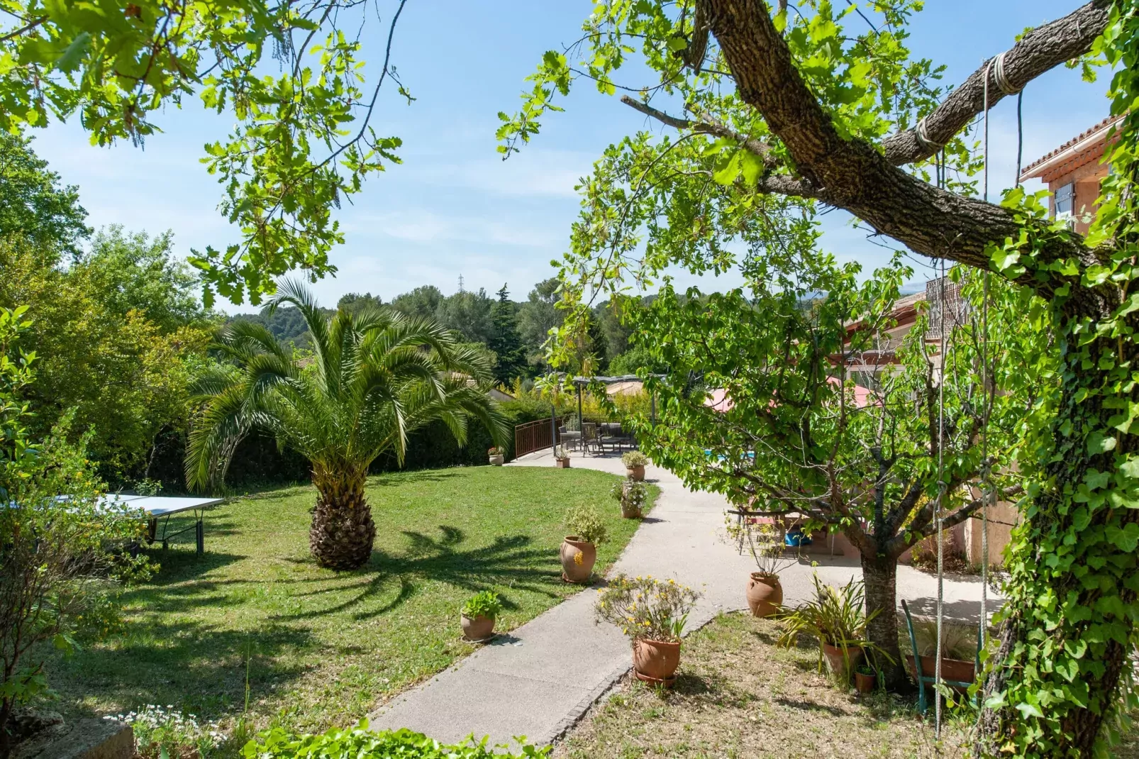 Mougins-Tuinen zomer