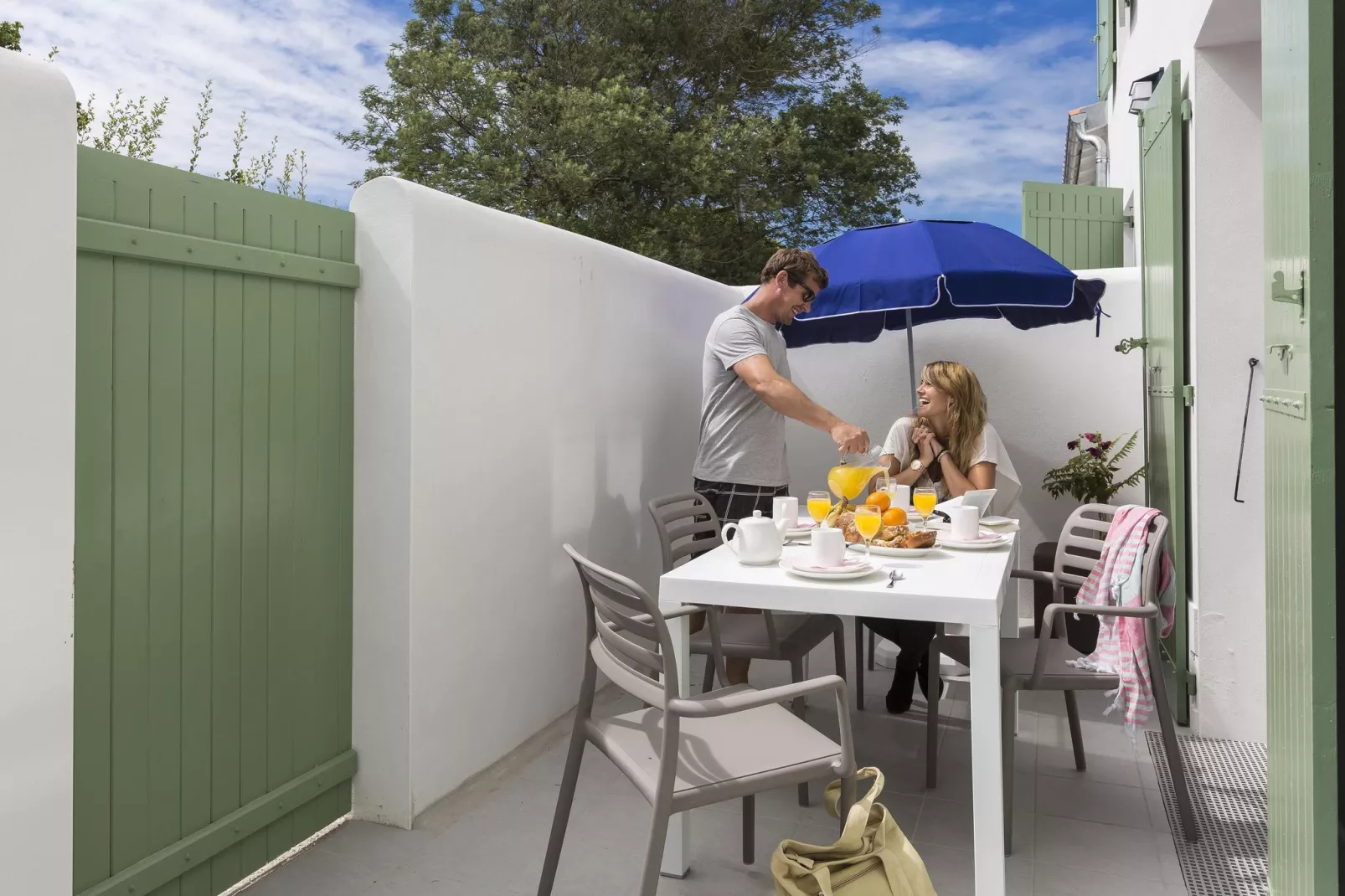 Rêve d'île 2-Terrasbalkon