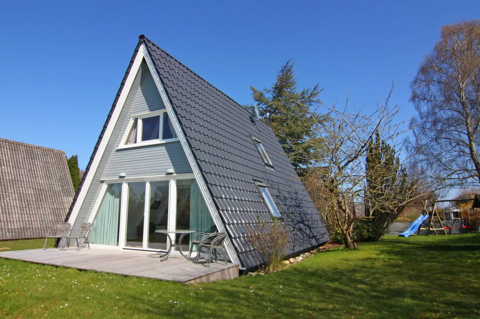 Ferienhaus Damp 90 qm 4 Personen-Buitenkant zomer