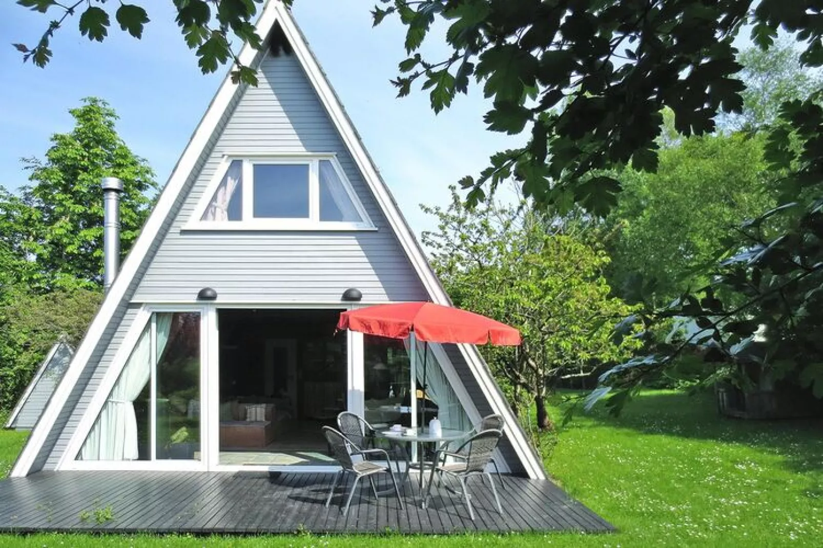 Ferienhaus Damp 90 qm 4 Personen-Buitenkant zomer