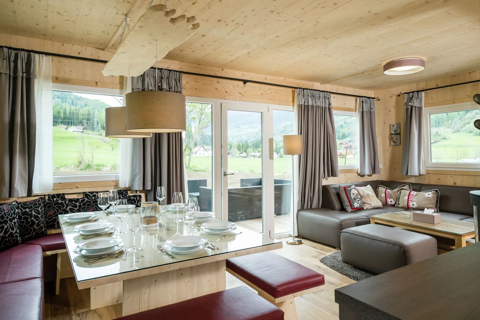Kreischberg Chalets 56-Woonkamer