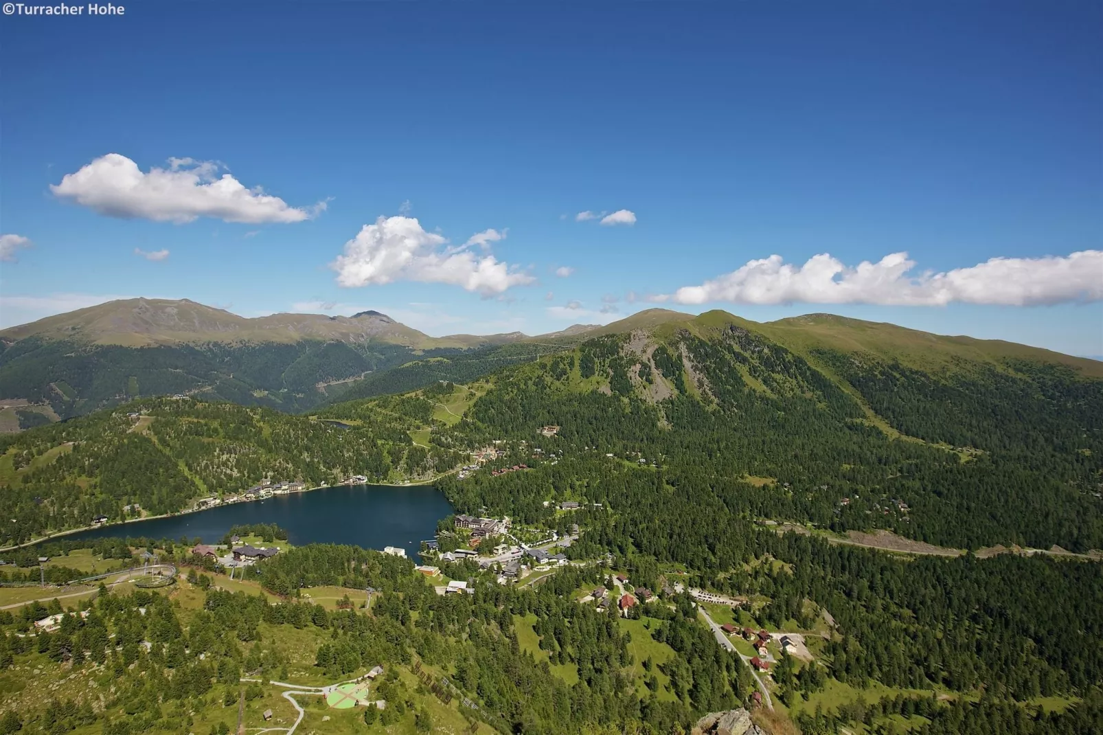 Alpenpark Turrach 2-Gebieden zomer 20km