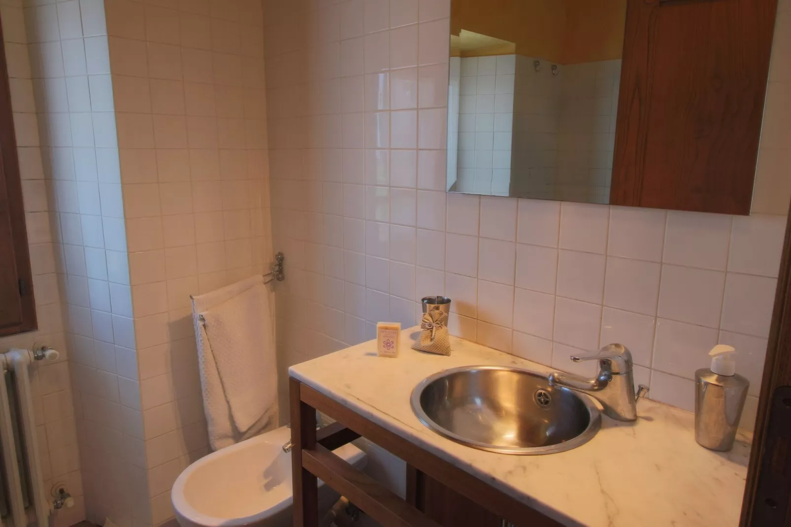 Podere Pulicciano Scaletta-Badkamer