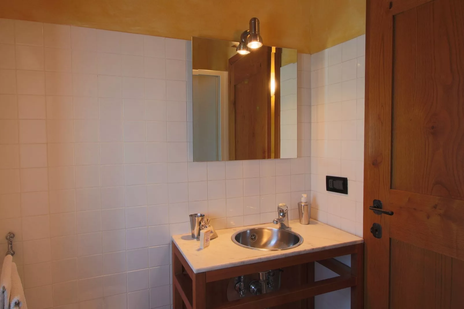 Podere Pulicciano Scaletta-Badkamer