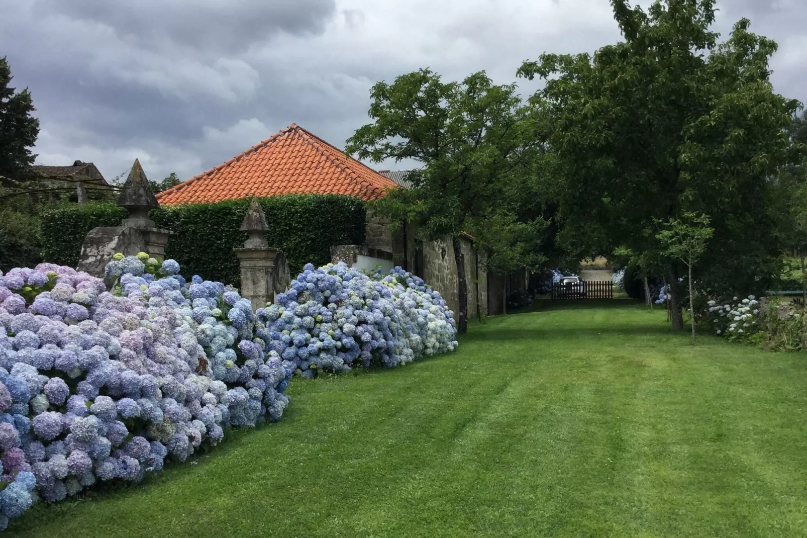 Casa do Tanque-Tuinen zomer