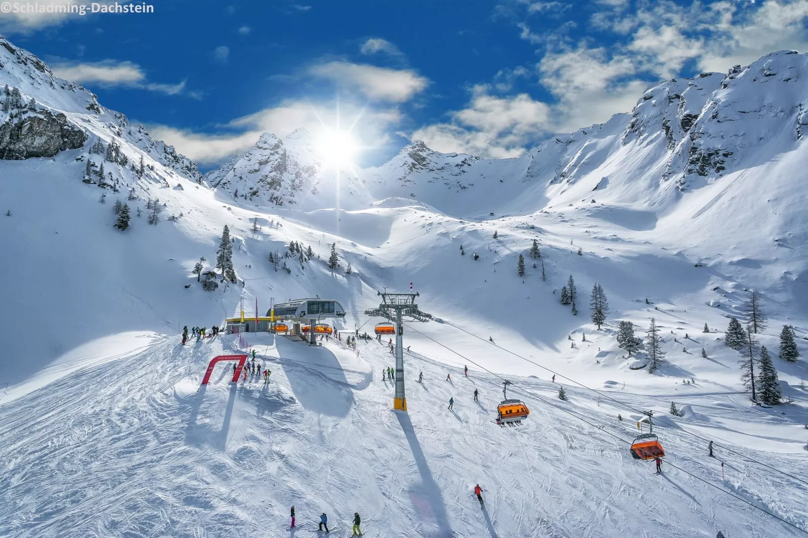Alpenrock Schladming  1-Gebied winter 1km