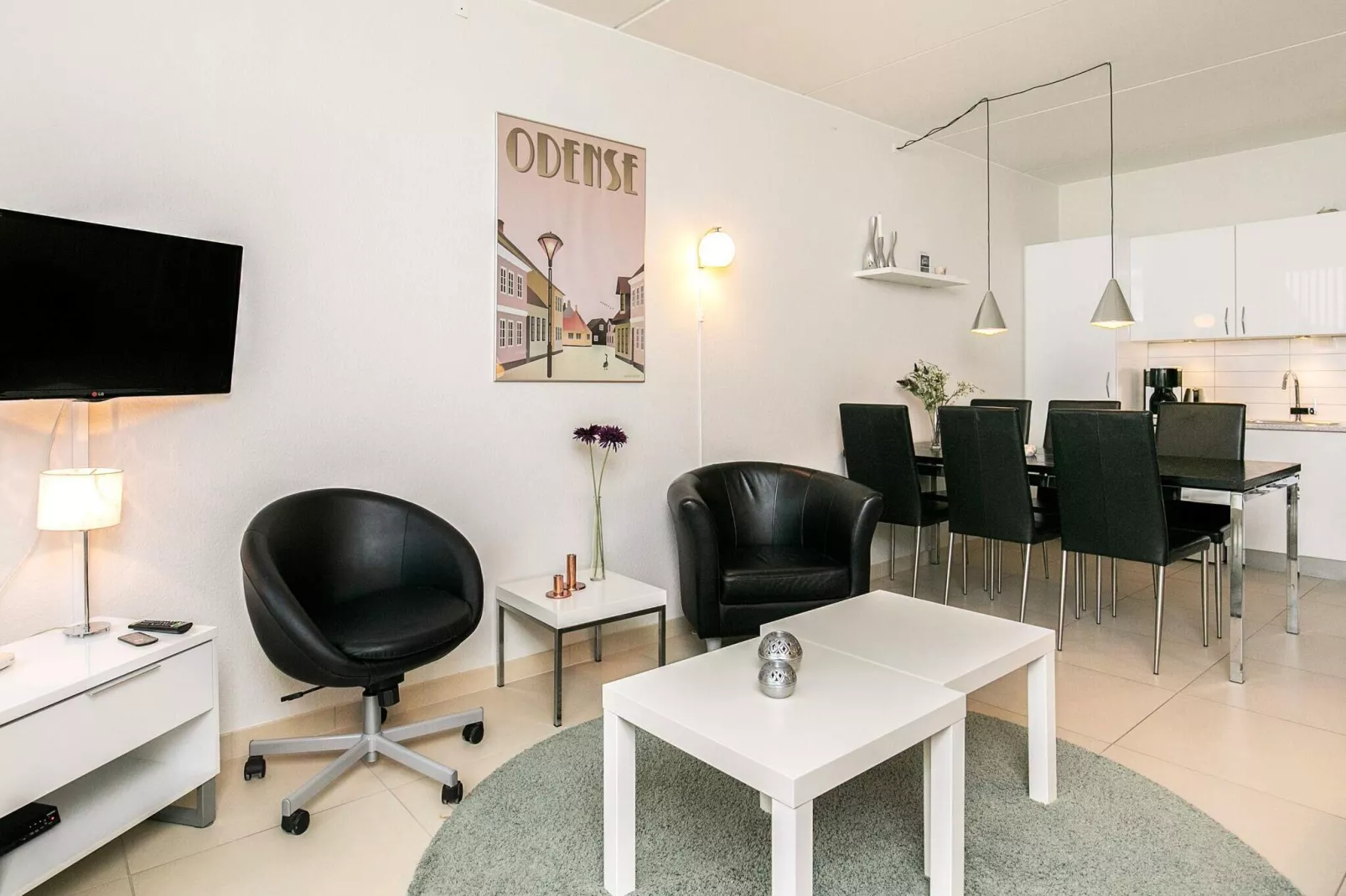 2½ room w/seaview, 1 st floor-Binnen