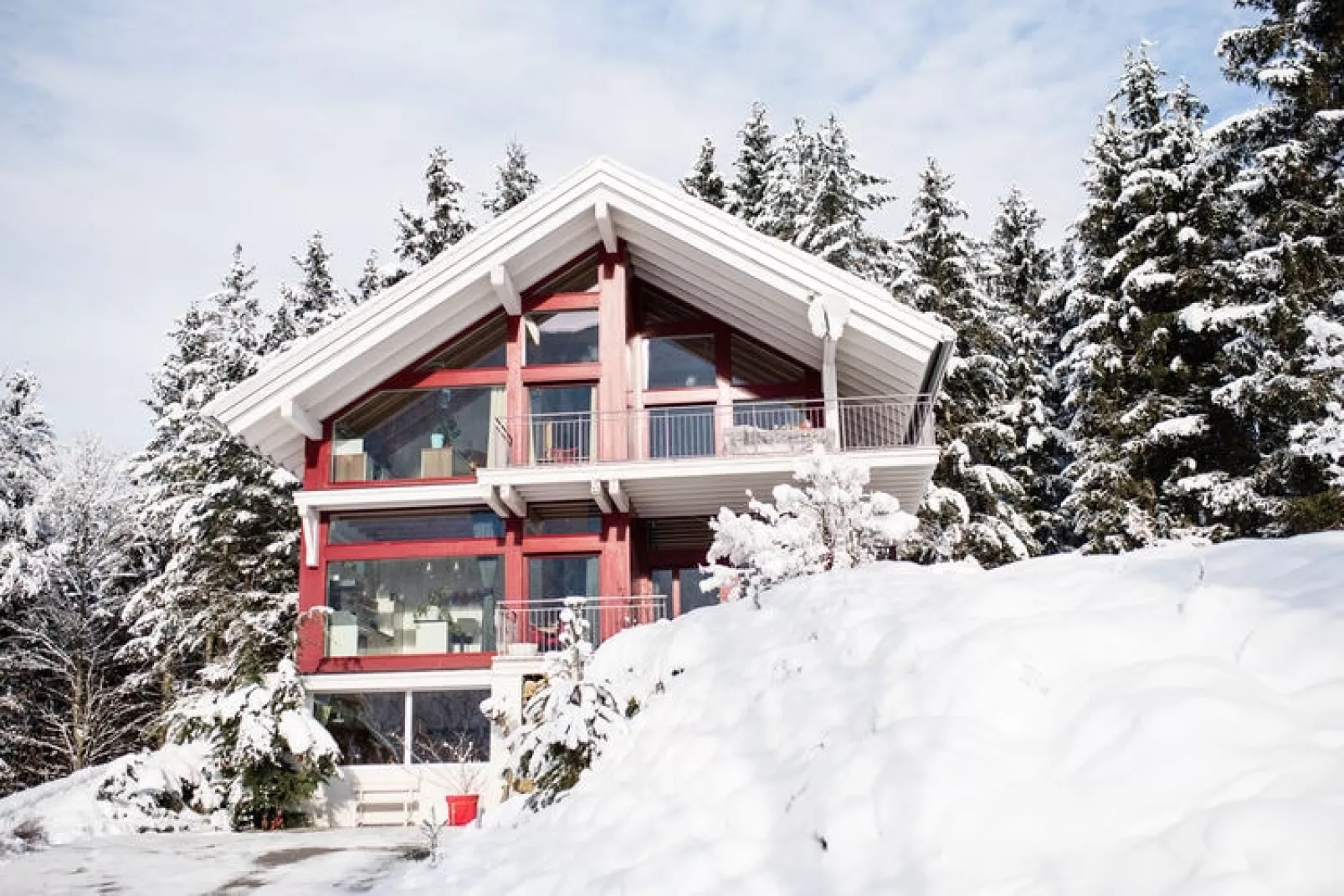 Appartement Landleben - Exterieur winter