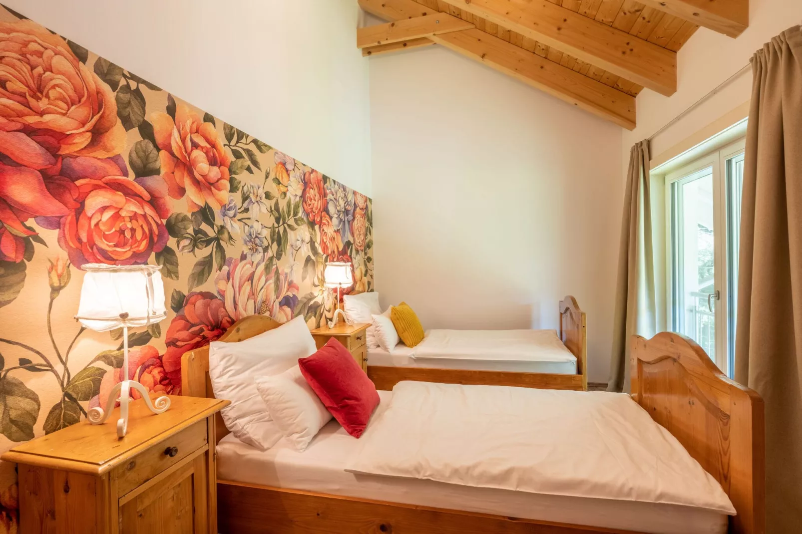 Appartement Landleben - Slaapkamer