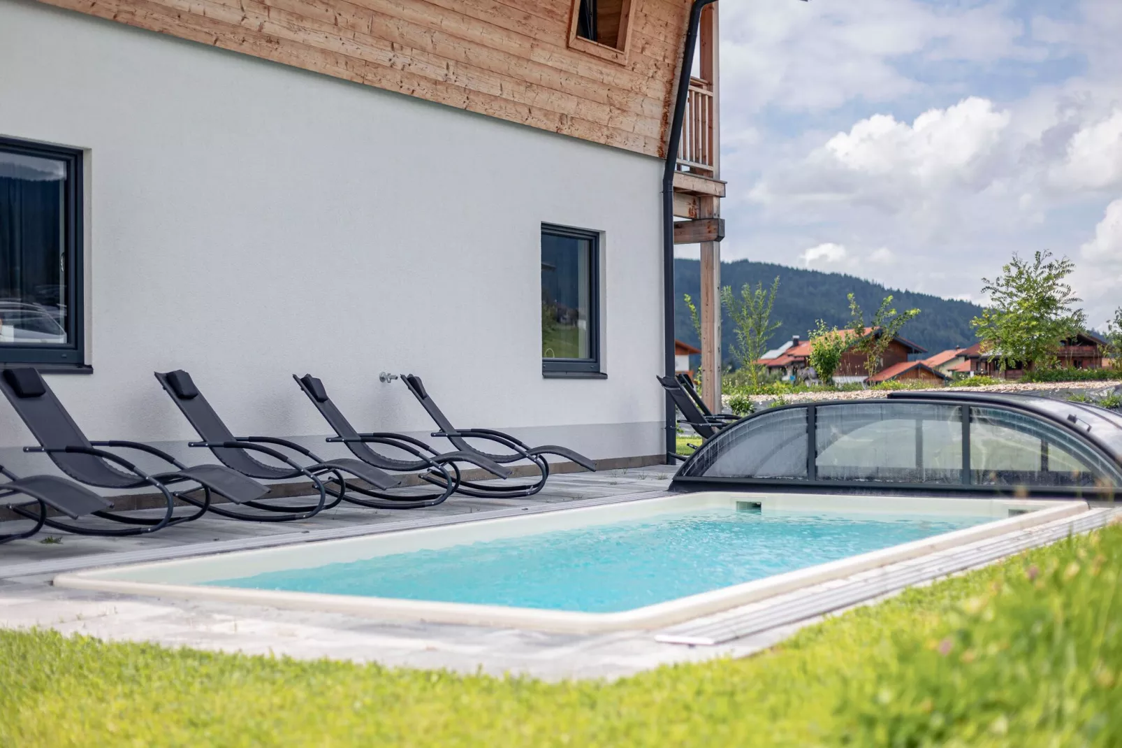 Inzell Chalets-Zwembad