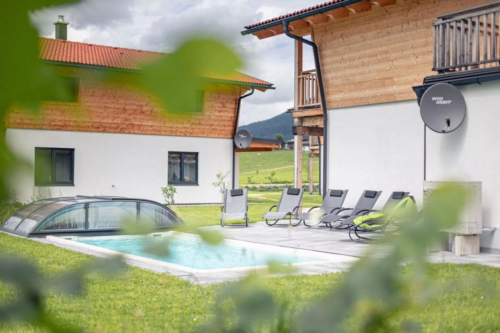 Inzell Chalets-Zwembad