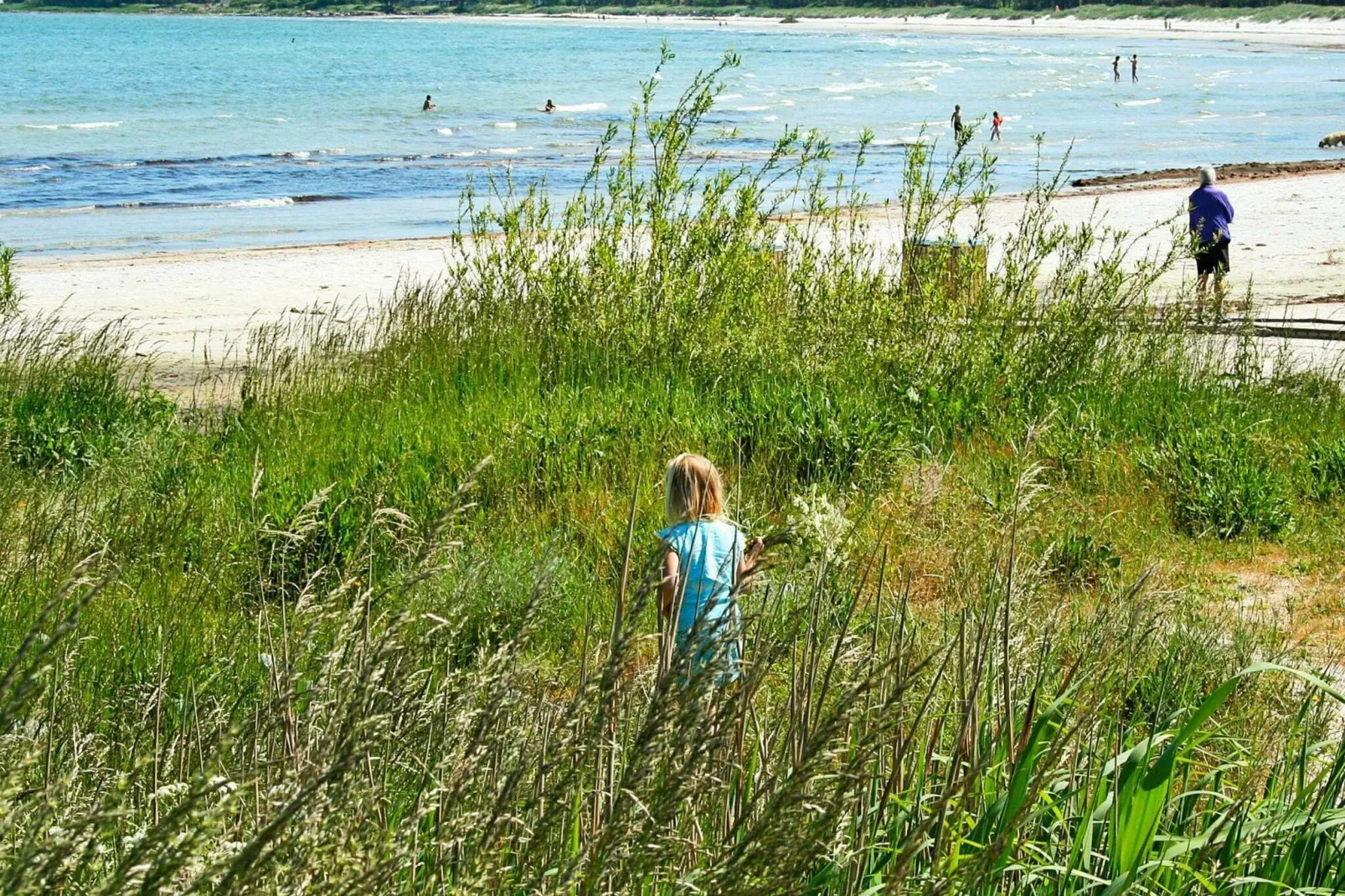 Ruim vakantiehuis in Nexø vlak bij een zandstrand-Uitzicht
