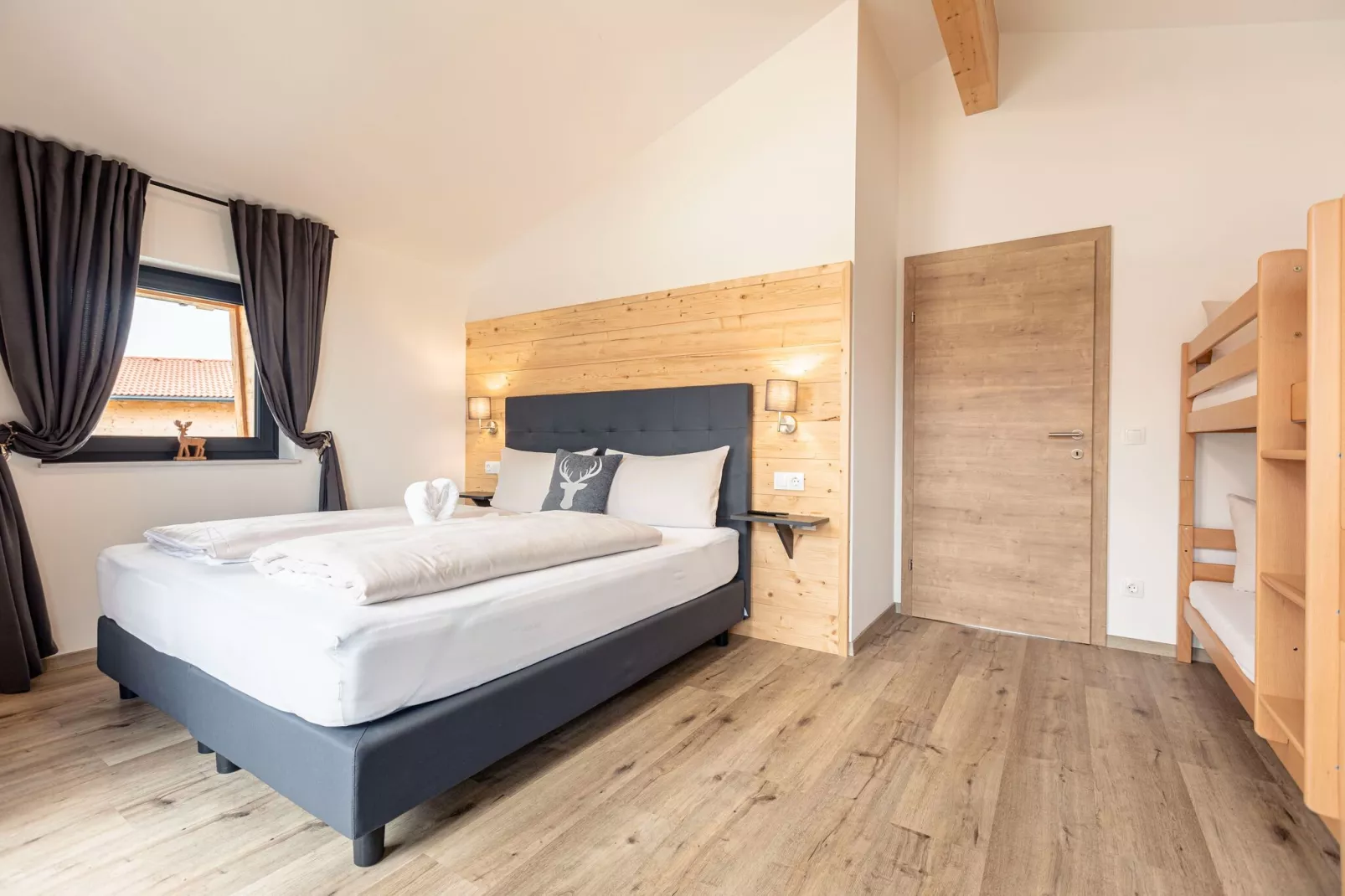 Inzell Chalets-Slaapkamer