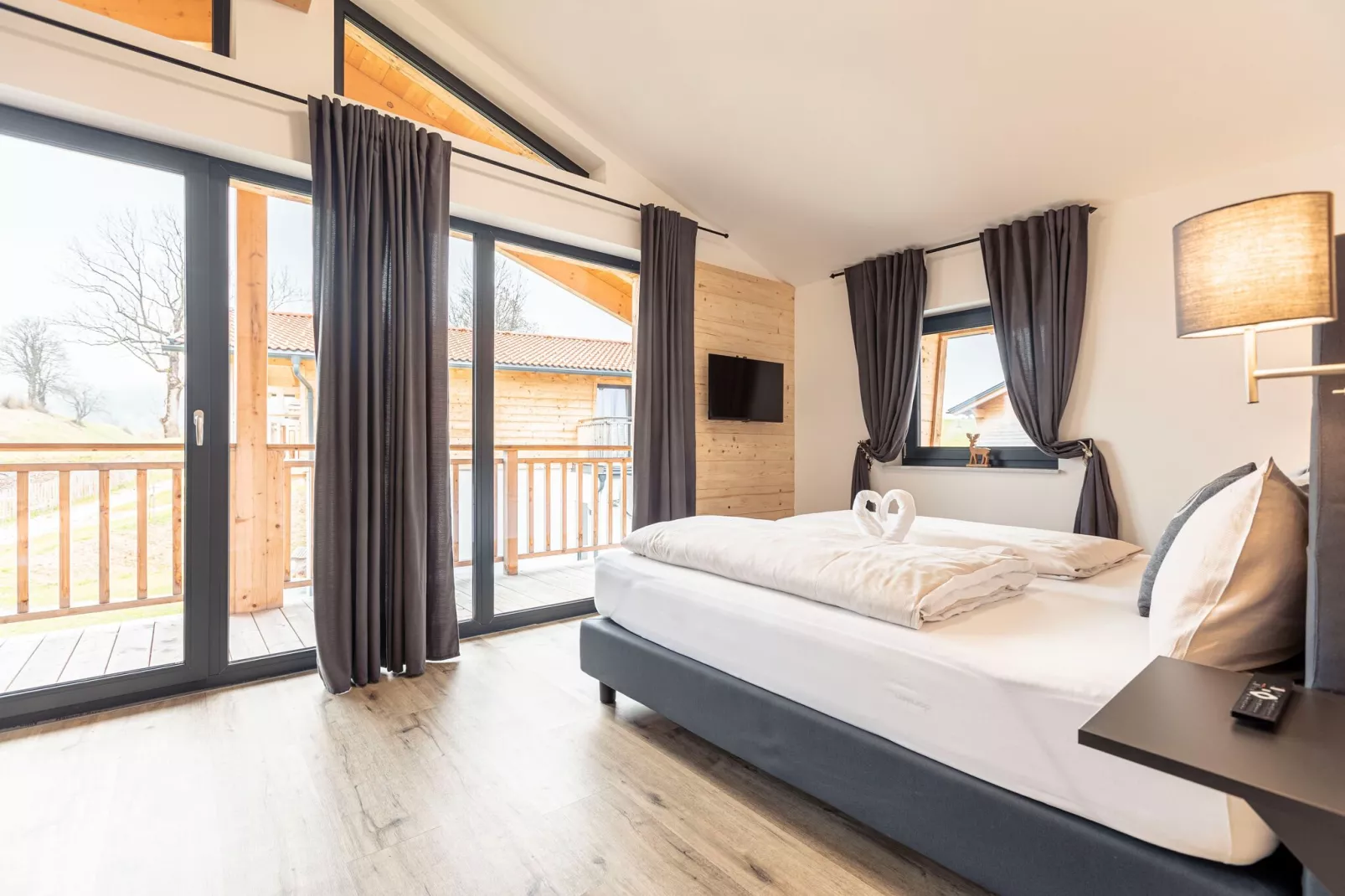Inzell Chalets-Slaapkamer