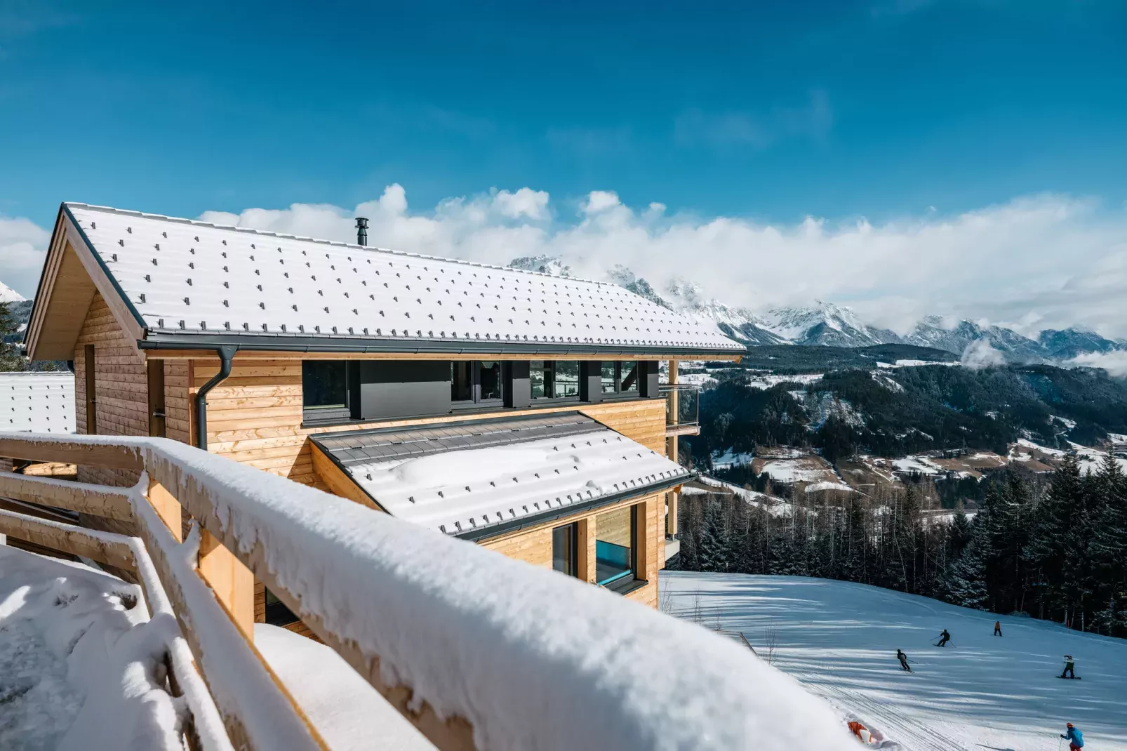 Alpenchalets Reiteralm 2-Uitzicht winter