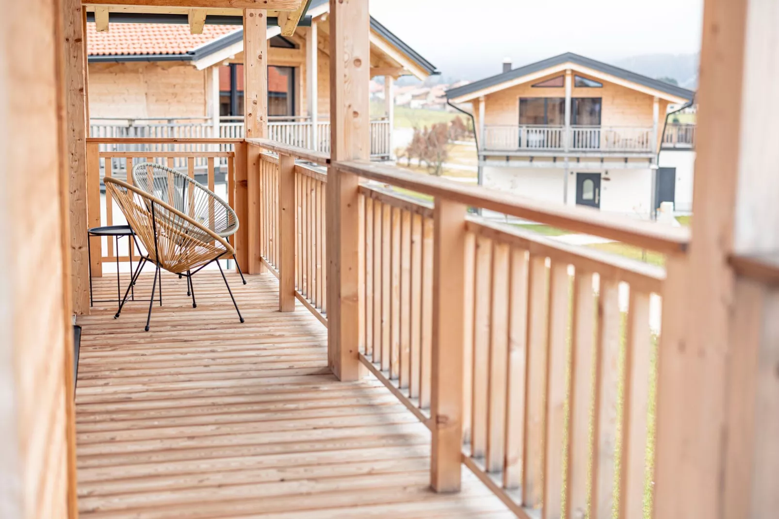 Inzell Chalets-Terrasbalkon