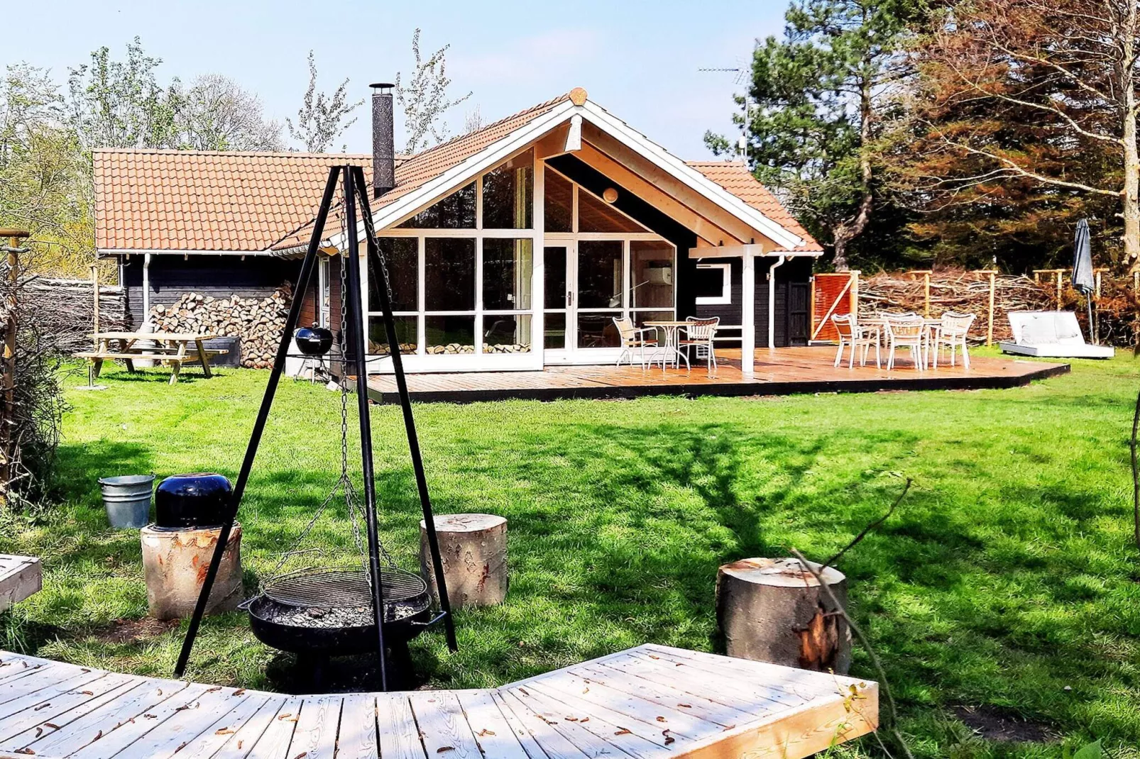 6 persoons vakantie huis in Dannemare