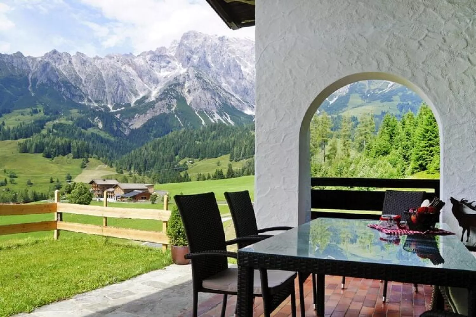 Holiday home, Dienten-Schnee-Eck 12 Pers. - Tuinen zomer