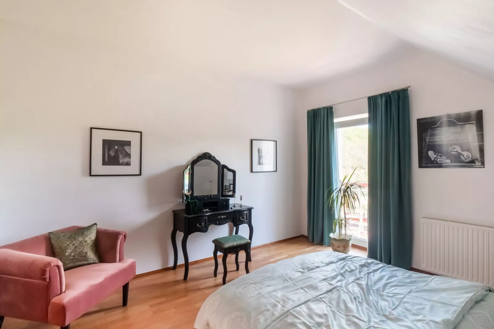 Ferienhaus Mimbach-Slaapkamer