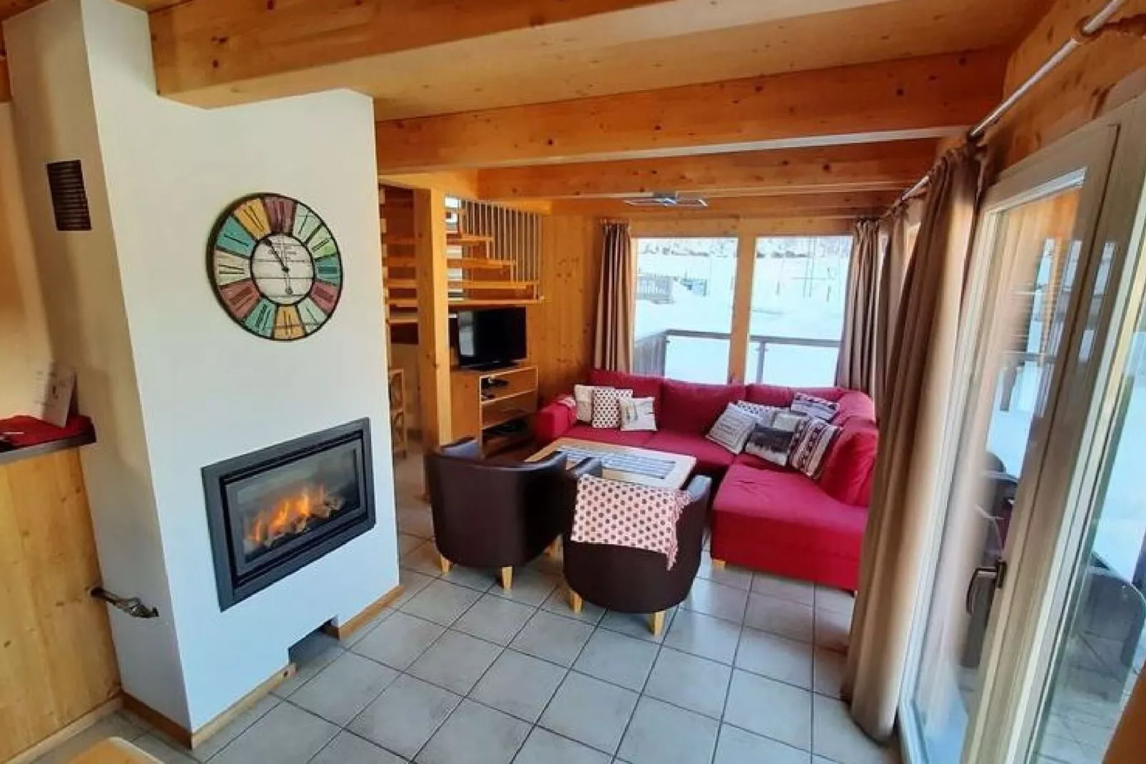 Chalet Murau-Woonkamer
