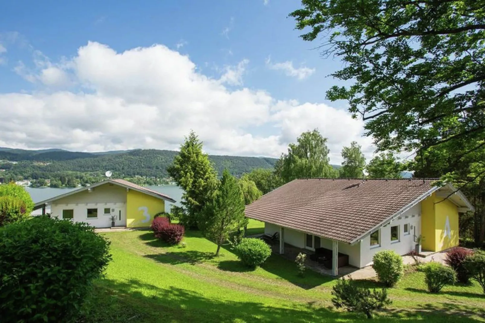 Seevilla Velden am Wörthersee-Buitenkant zomer