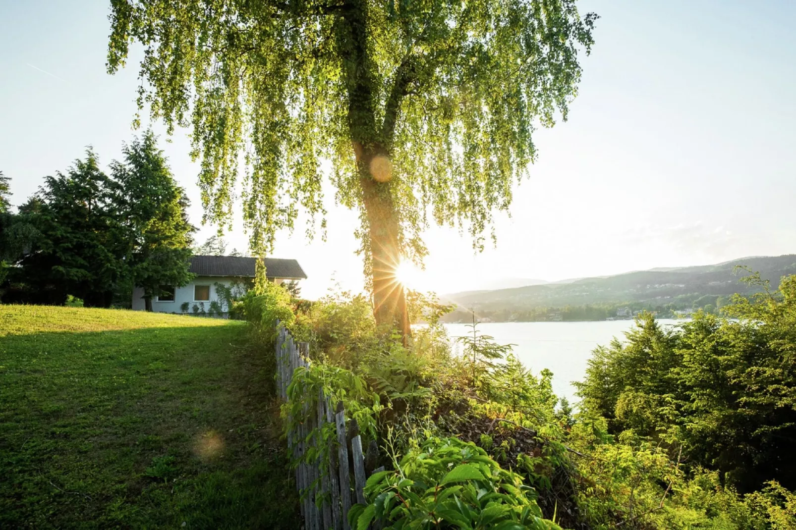 Seevilla Velden am Wörthersee-Tuinen zomer