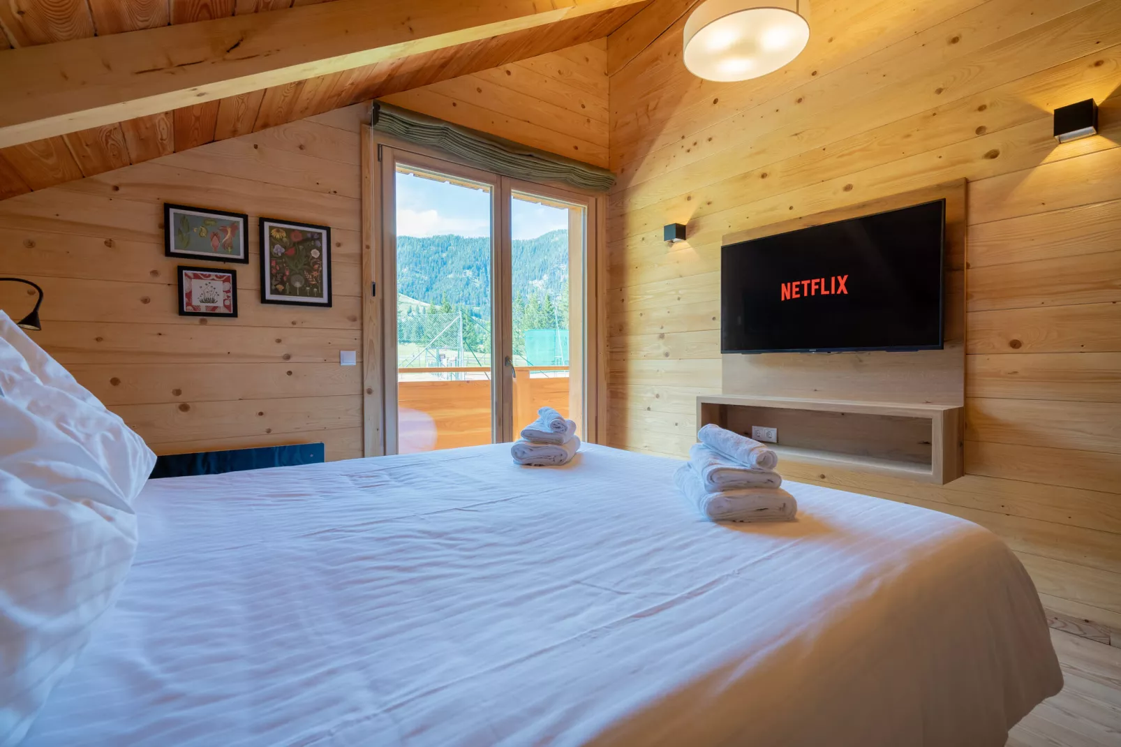 Holzchalet Tauplitz - Slaapkamer