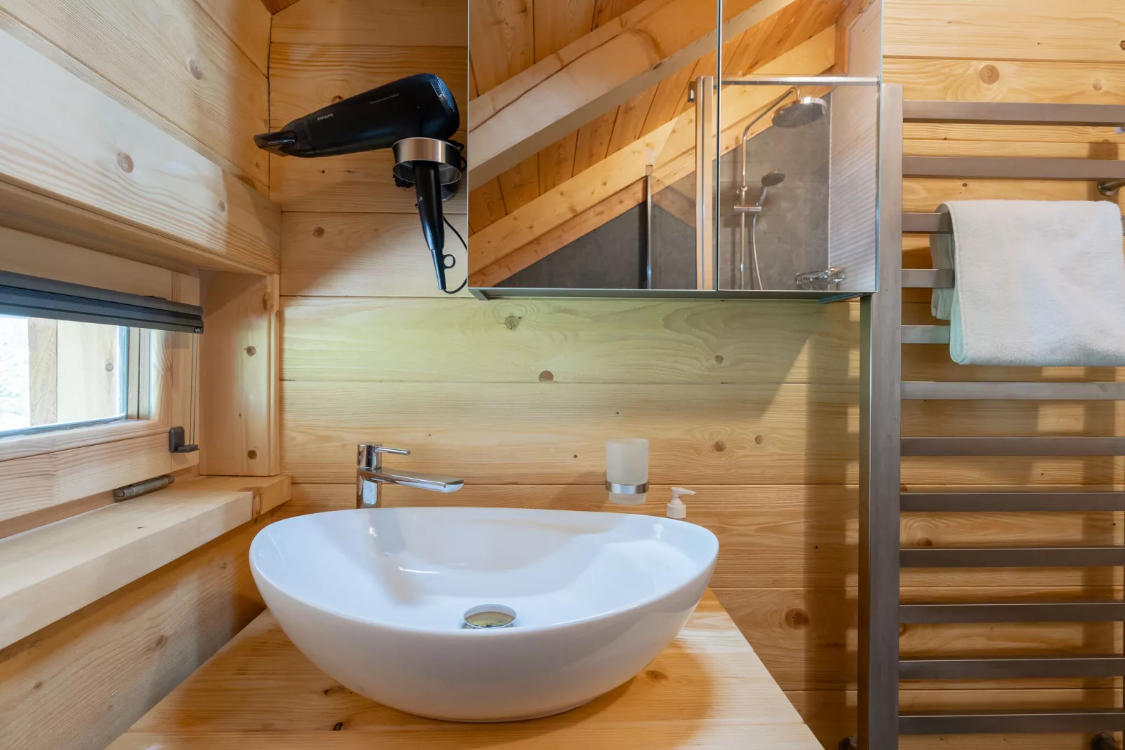 Holzchalet Tauplitz - Badkamer