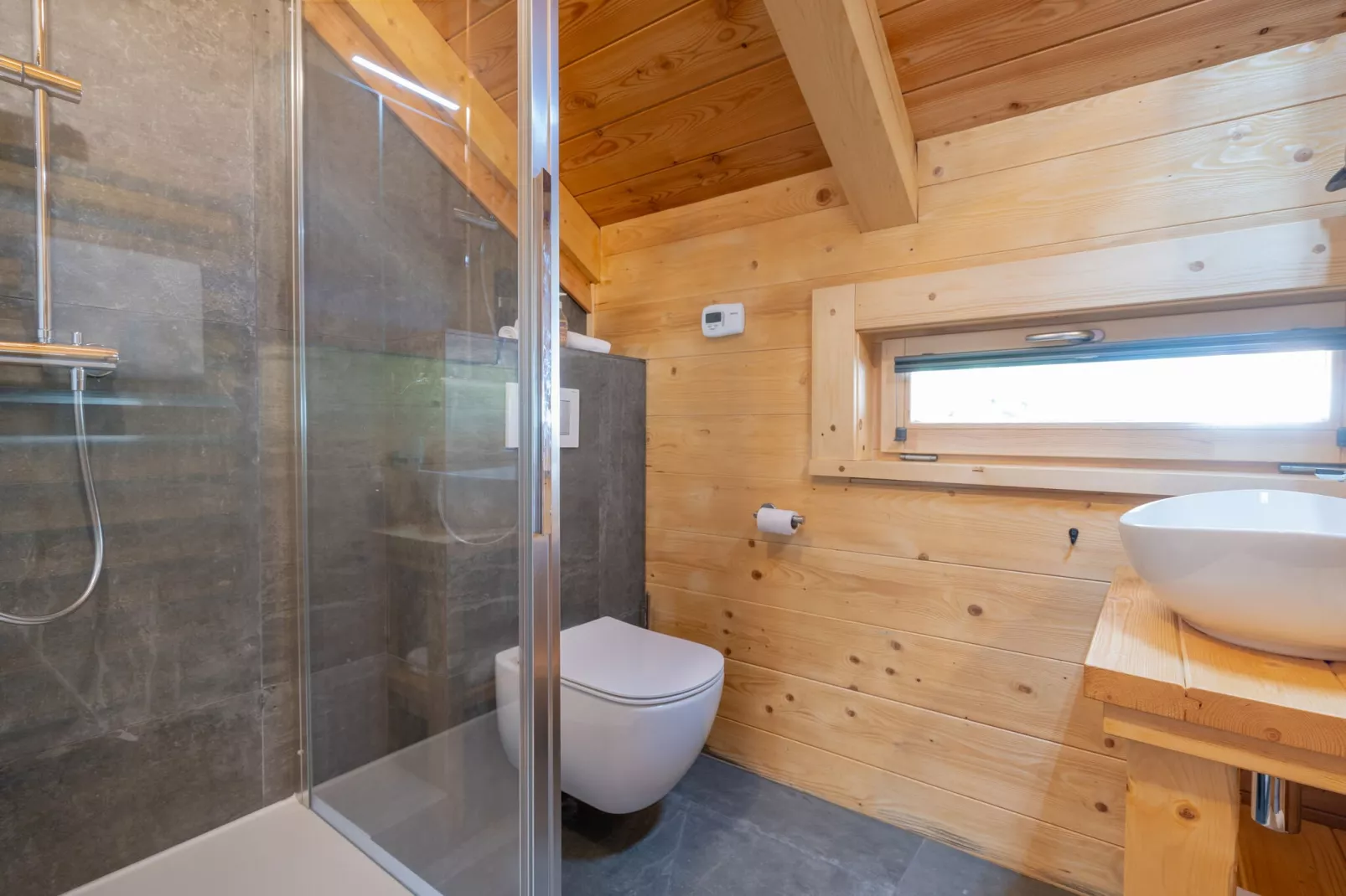 Holzchalet Tauplitz - Badkamer
