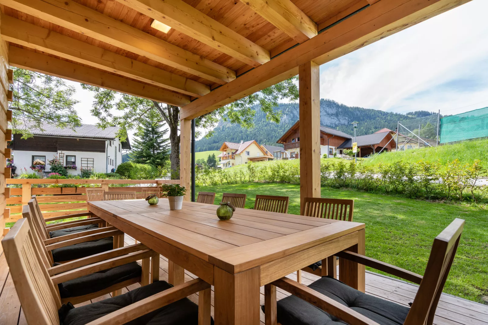 Holzchalet Tauplitz - Terrasbalkon