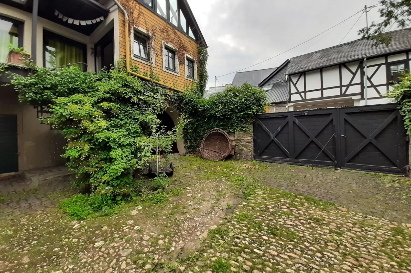 Ferienwohnung Himmelshöh im Hof der Möglichkeiten-Terrasbalkon