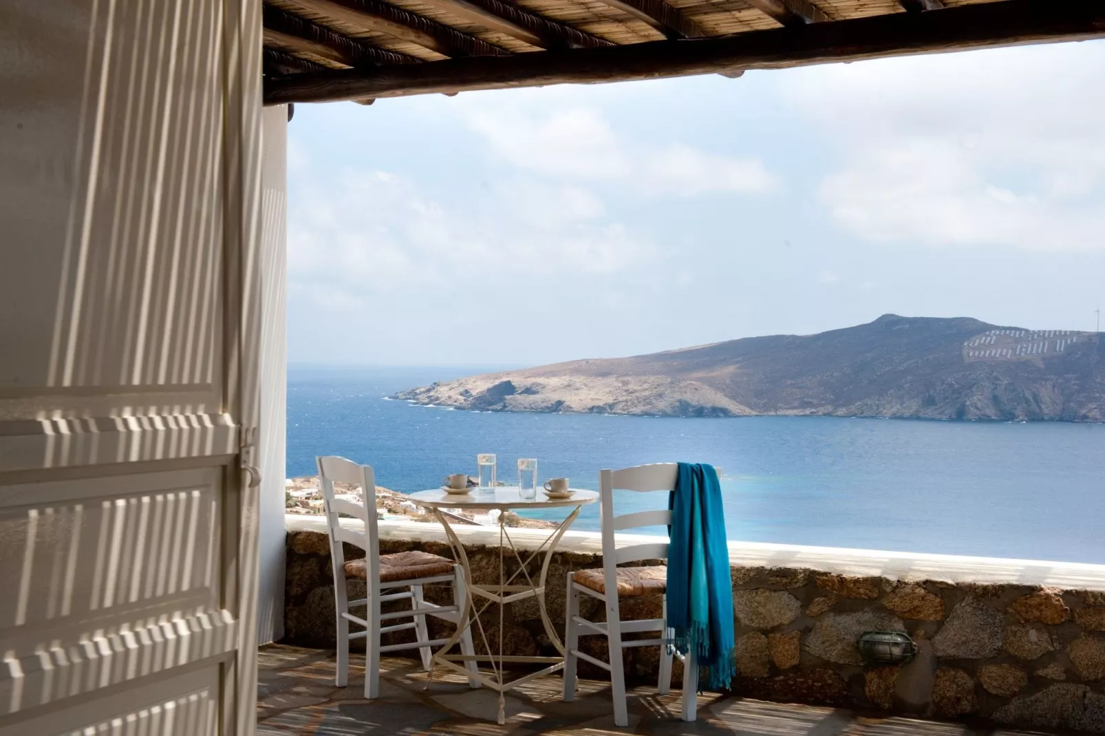 Villa Kappas-Terrasbalkon