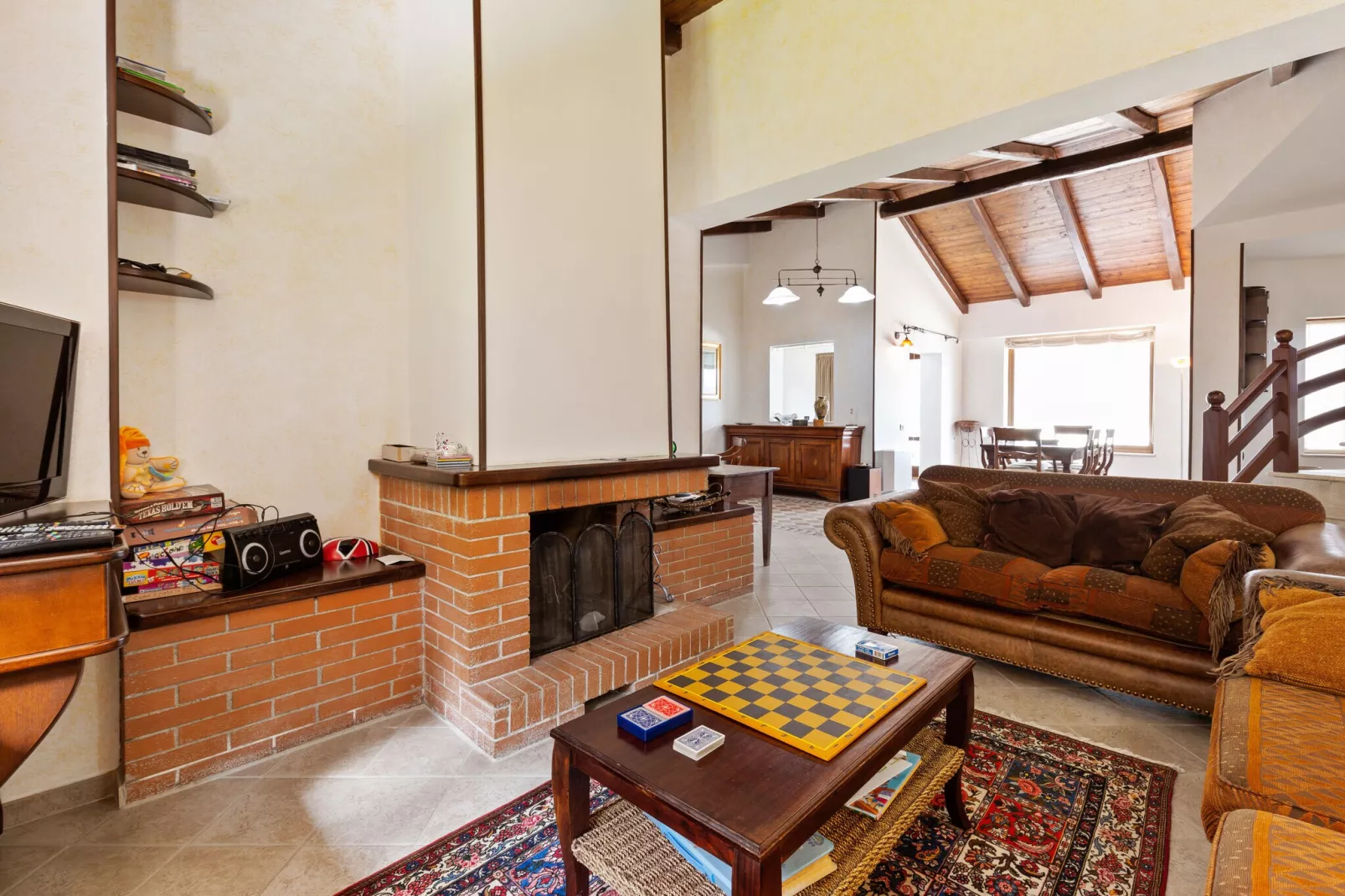 Villa d'Aquino-Woonkamer