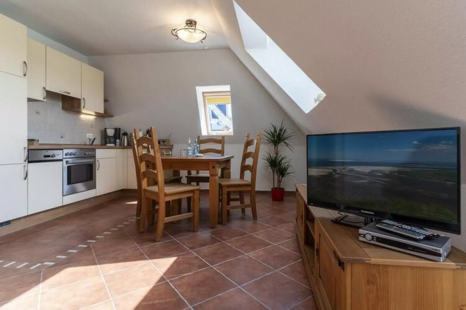 Ferienwohnung Schimmelreiter Büsum-Woonkamer