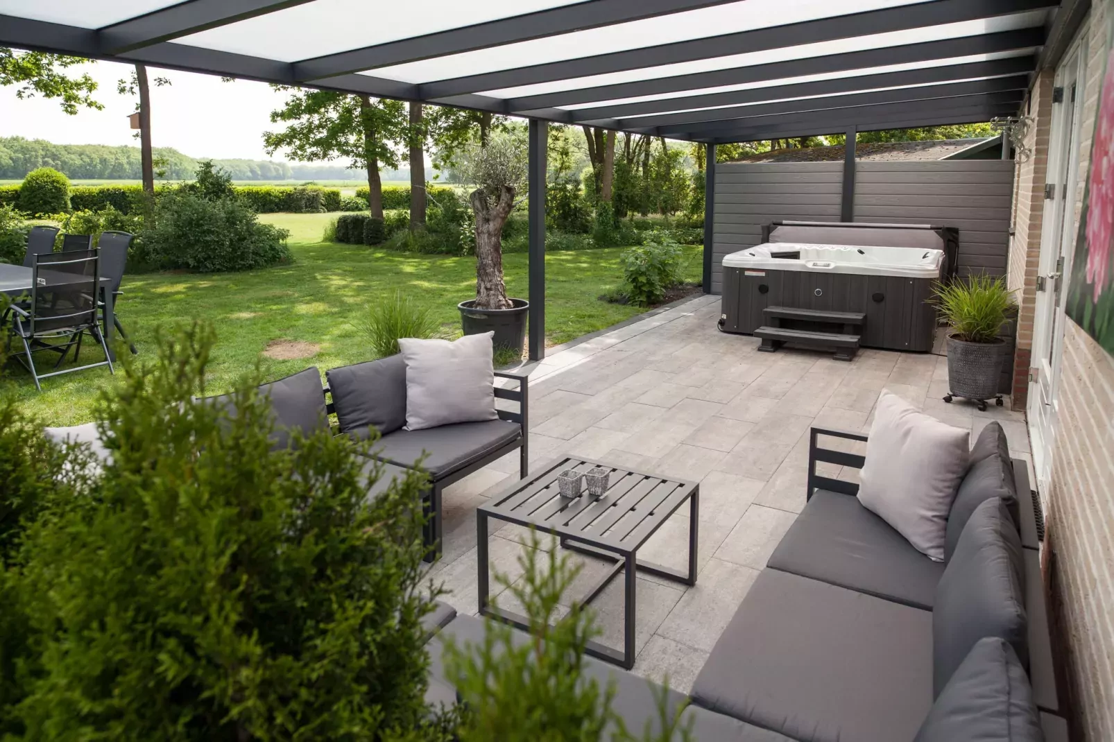 Vakantiehuis nr 20-Terrasbalkon