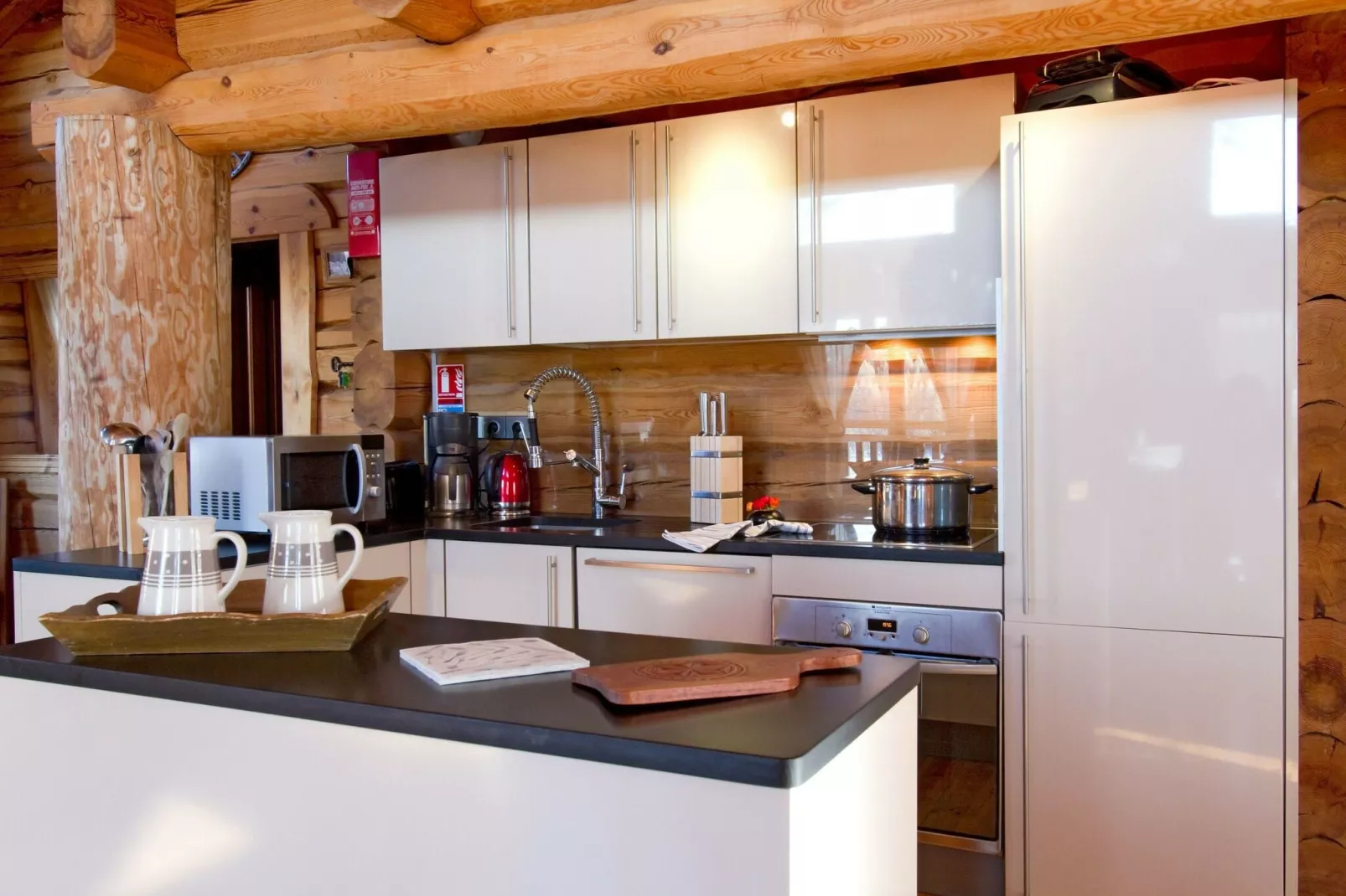 Chalet Leslie Alpen 1-Keuken
