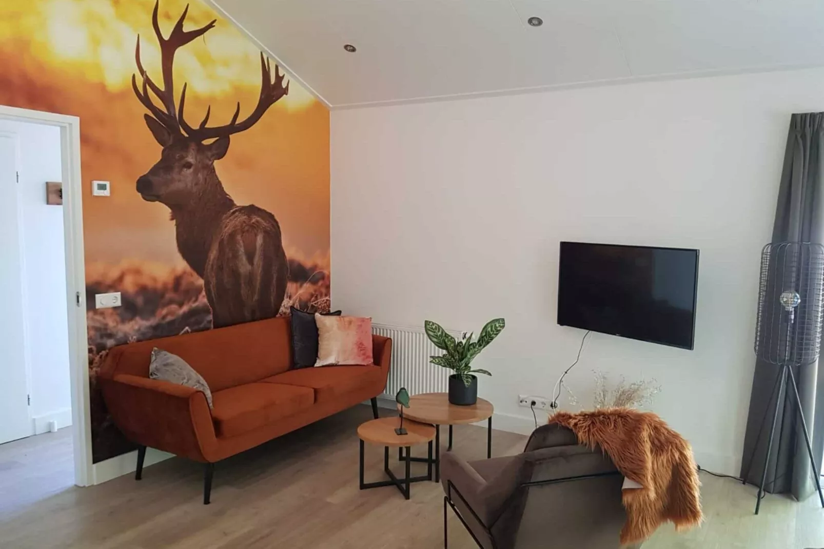 Vakantiepark De Rimboe & De Woeste Hoogte 21-Woonkamer