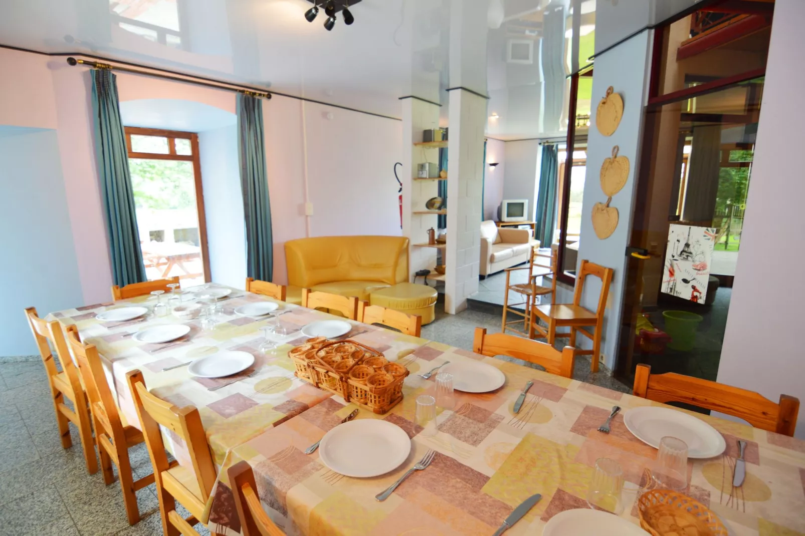 Relais des 7 Anges-Eetkamer