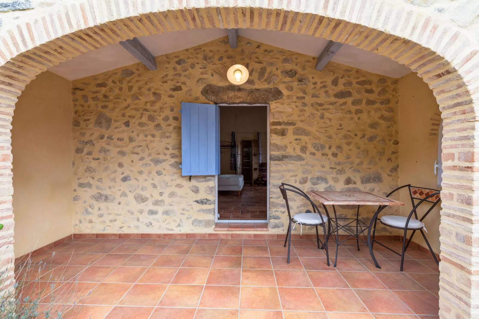 Le Mas Enchanteur-Terrasbalkon