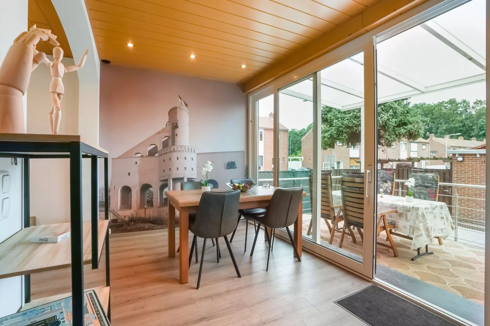 Vakantiewoning De Linge-Eetkamer