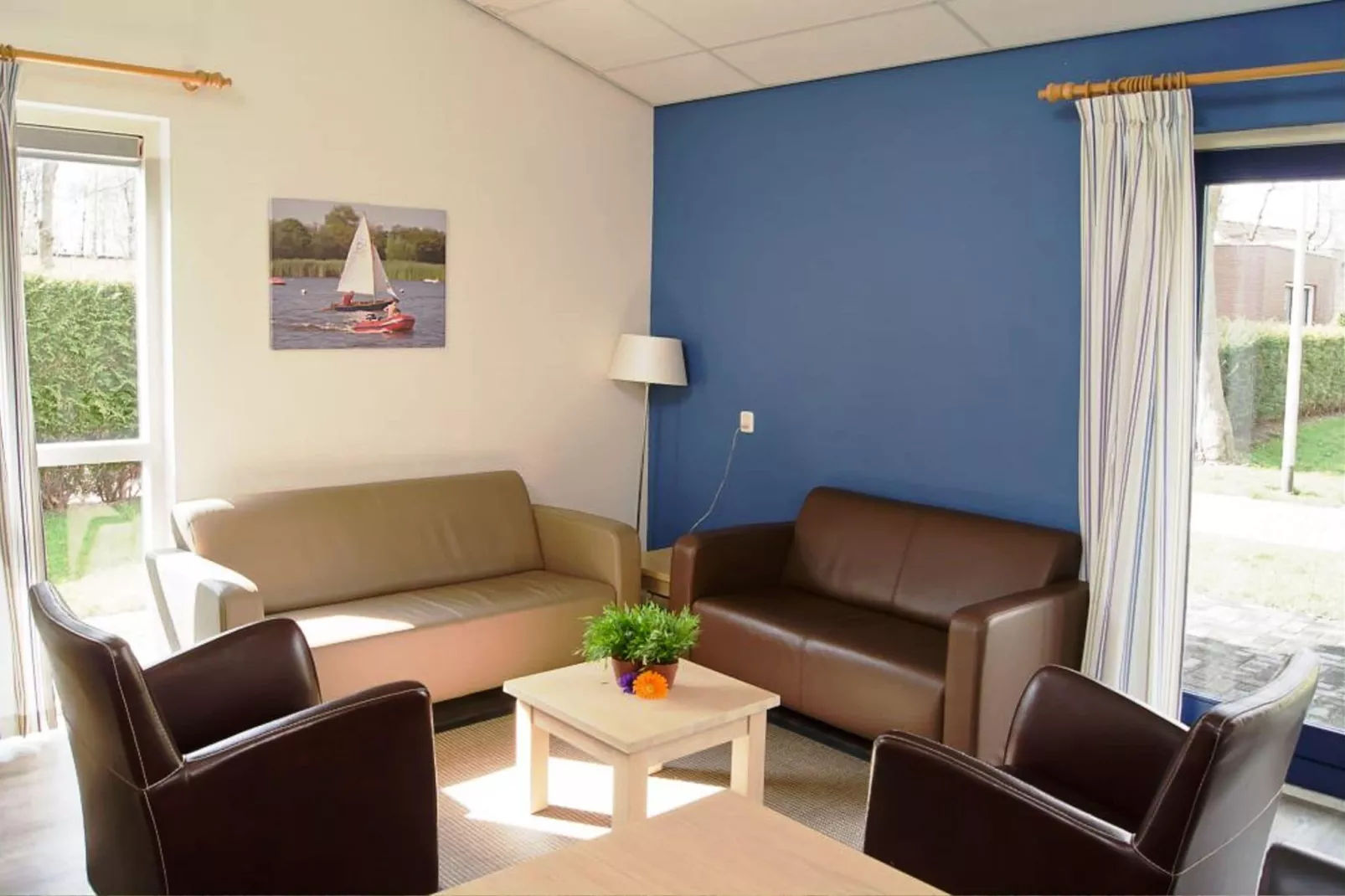 Vakantiepark Bergumermeer 7-Woonkamer