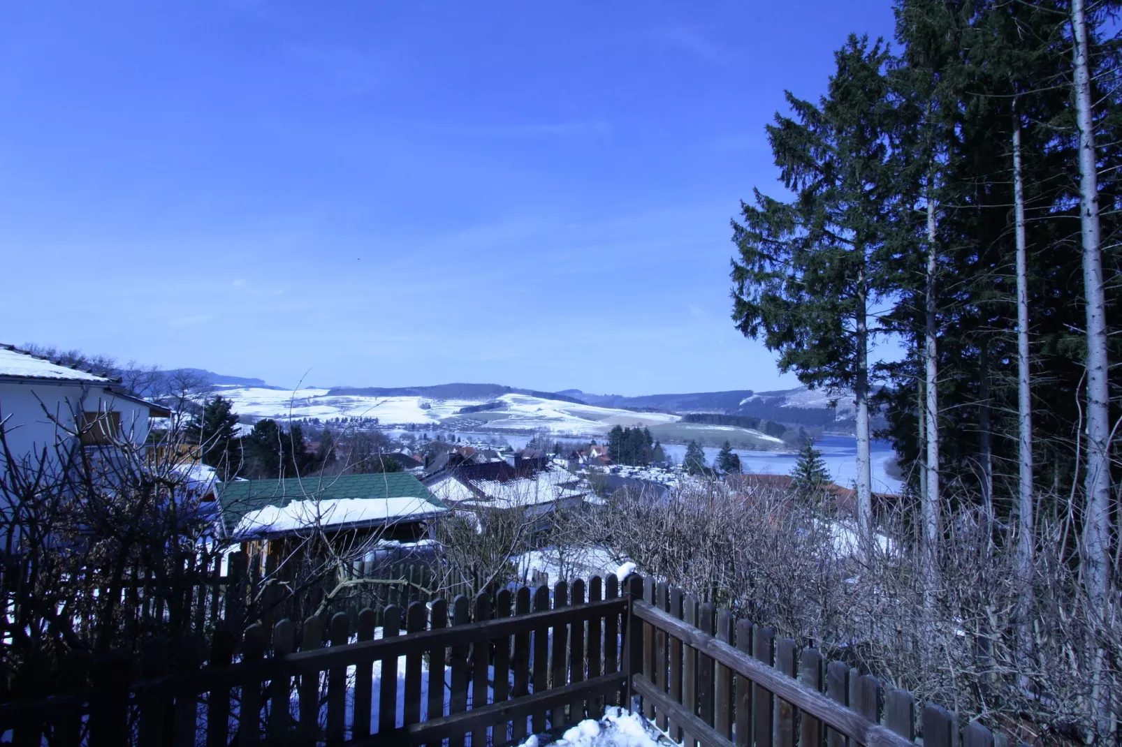 Ferienwohnung I Diemelsee-Uitzicht winter