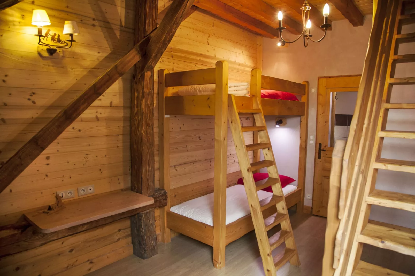La Ferme de Noémie-Slaapkamer