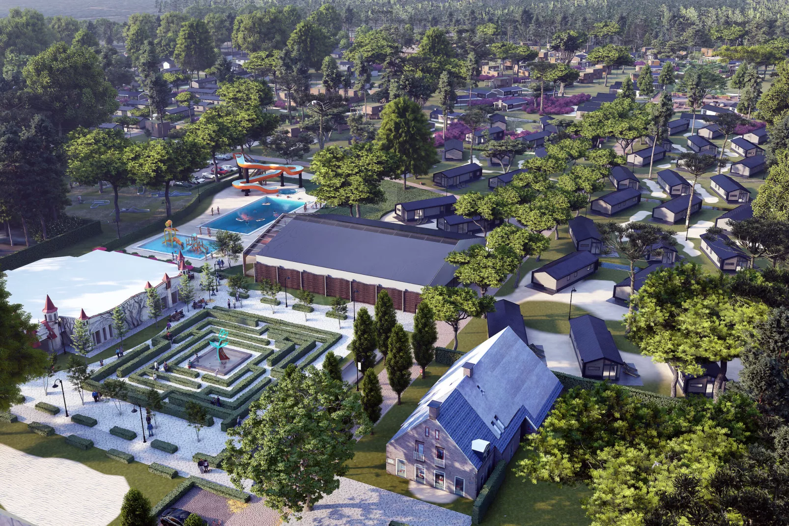Resort Kaatsheuvel 7-Buitenkant zomer