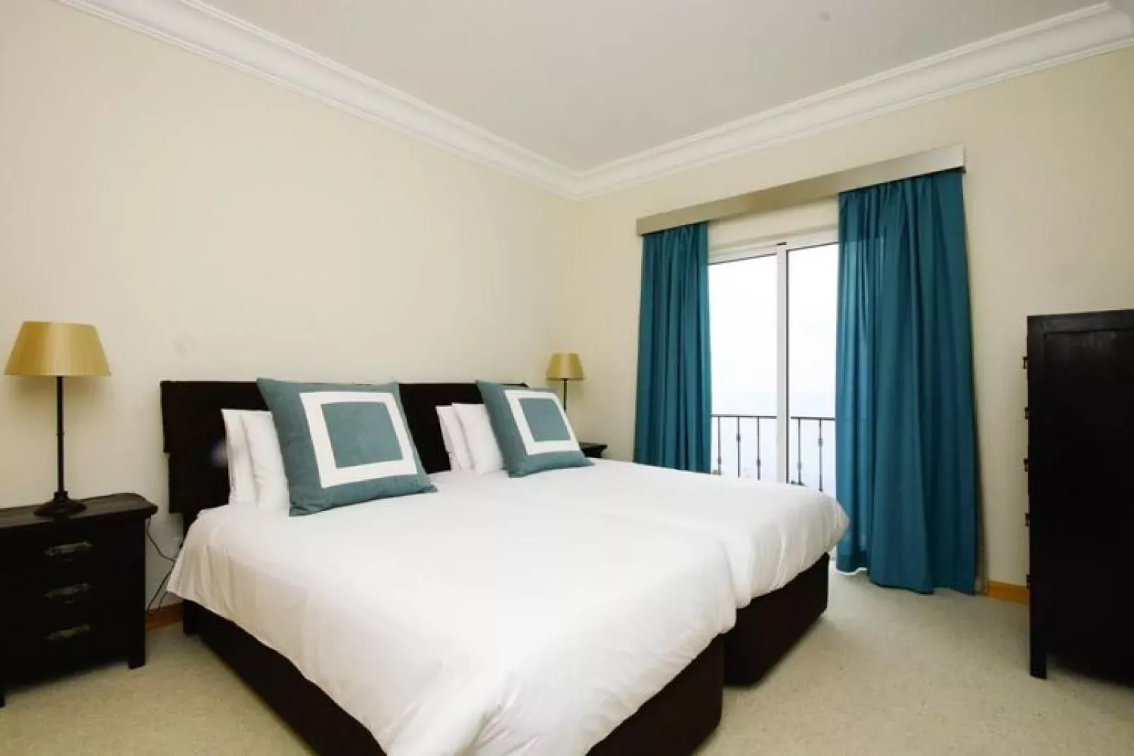 Appartementen Palheiro Village, Funchal, 4 room apt. with sea view-Slaapkamer