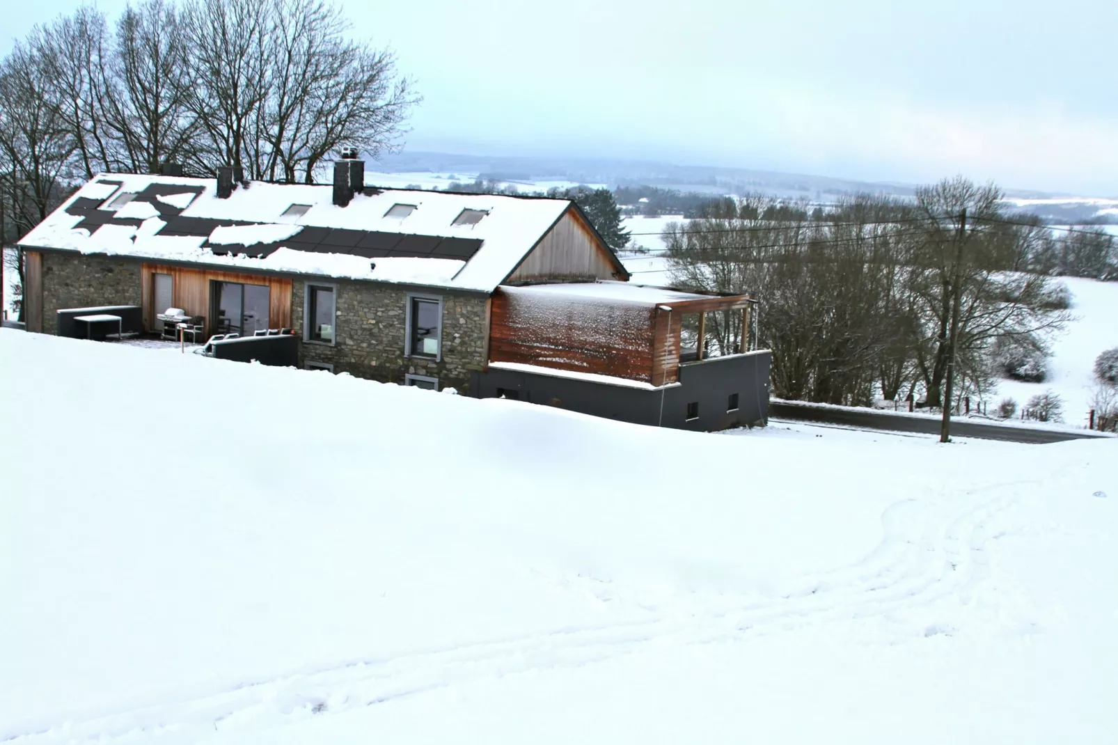 La détente à la campagne-Exterieur winter