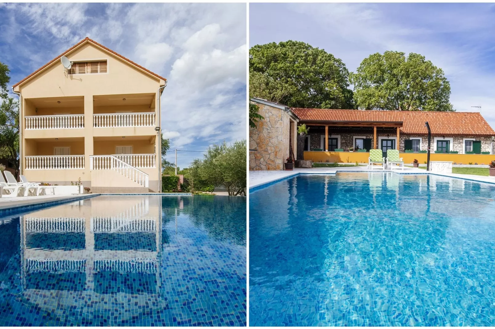 Holiday dream Uzelac-Buitenkant zomer