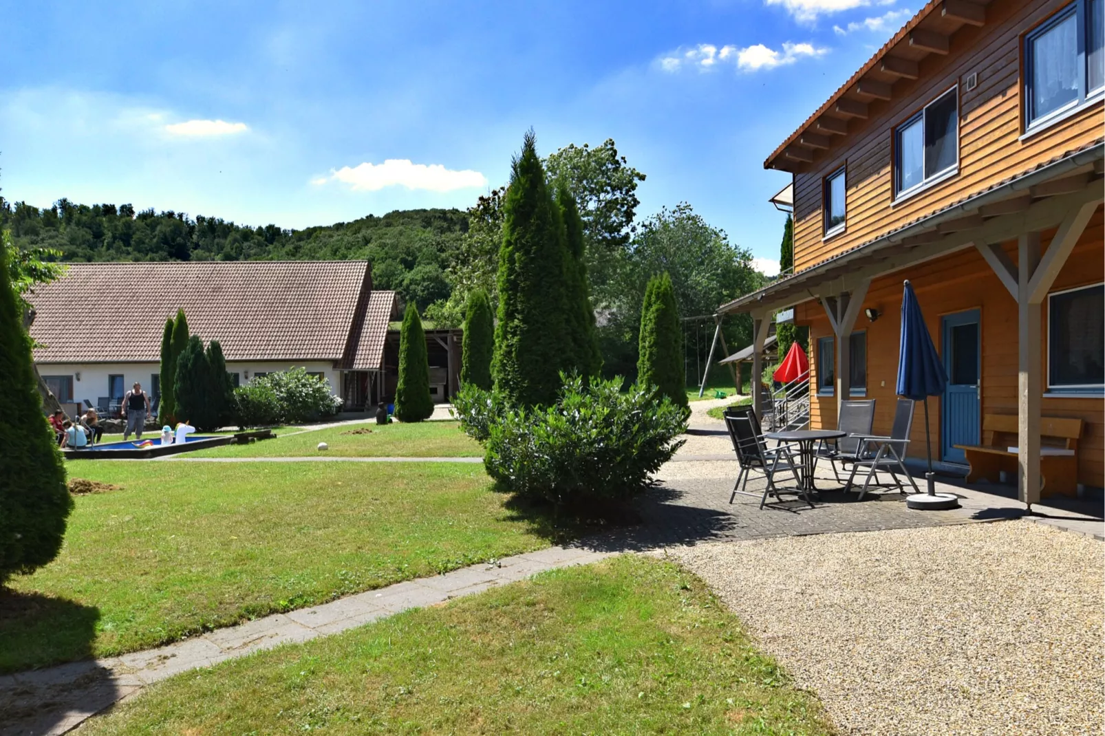 Am Ferienbauernhof - FW 4-Tuinen zomer