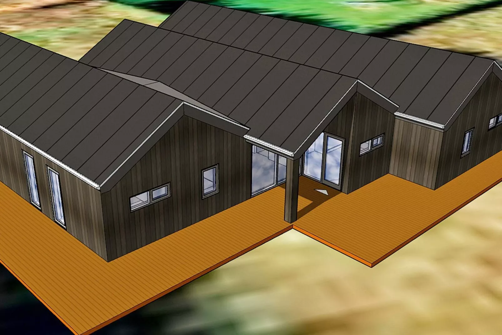 10 persoons vakantie huis in Jerup-By Traum-Buitenlucht