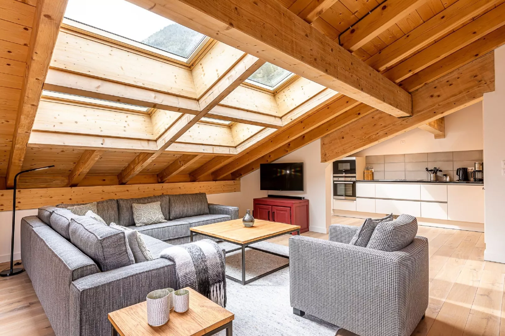 Penthouse 6p.-Woonkamer